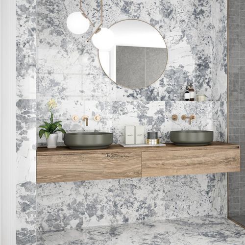 Piastrella in gres porcellanato - CR.SCANDIC - PAMESA CERAMICA - levigata / da interno / da parete