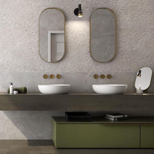Piastrella in gres porcellanato - SYMI - PAMESA CERAMICA - satinata / da bagno / da parete