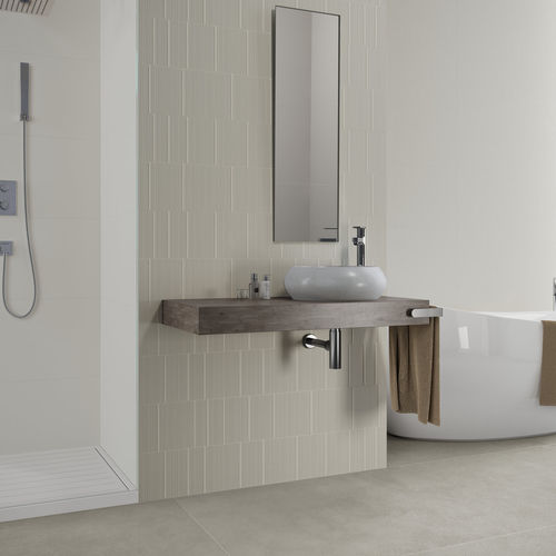 Piastrella in ceramica - NEUTRAL - PERONDA CERAMICAS - levigata / a rilievo / da interno