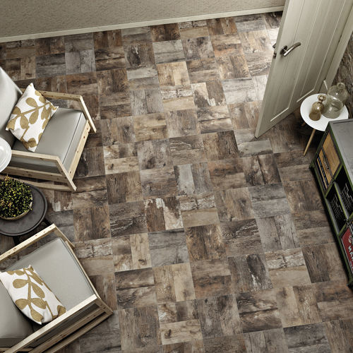 Piastrella in gres porcellanato - FS SEATTLE - PERONDA CERAMICAS - a rilievo / anticata / da interno