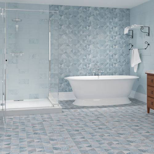 Piastrella in ceramica smaltata - NORDIC - Rocersa - opaca / da interno / da esterno