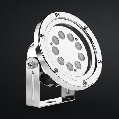 Proiettore a testa mobile IP68 - UL650 - Fontana Fountains - LED / da esterno / per spazio pubblico
