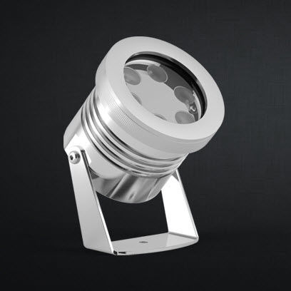 Proiettore a testa mobile IP68 - XL600 - Fontana Fountains - LED / per edifici pubblici / da esterno