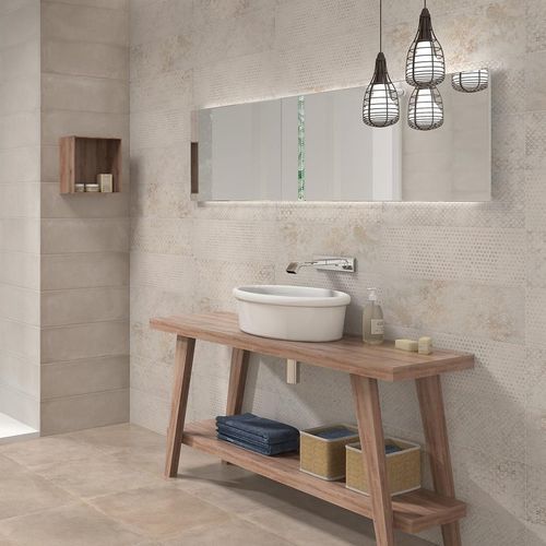 Piastrella in ceramica - NASAI - UNDEFASA - opaca / a rilievo / finitura madreperla