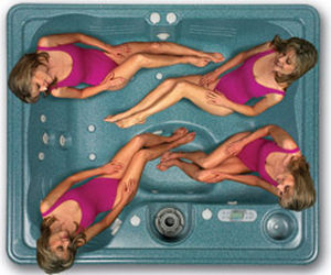Spa fuoriterra - AVALON - Thermo Spas - rettangolare / 4 posti / per uso residenziale