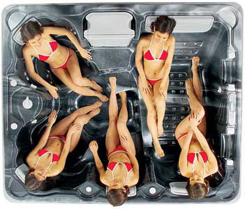 Spa fuoriterra - PARK AVE - Thermo Spas - rettangolare / 5 posti / per uso residenziale