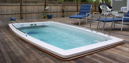 Spa da incasso per nuoto controcorrente - 600-S - SwimEx, Inc. - altre forme / non specificato / per uso residenziale