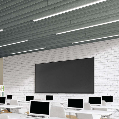 Controsoffitto in PET - FELTWORKS&reg; BLADES - HOOKON - Armstrong ceilings - USA - in feltro / in pannelli / da interno