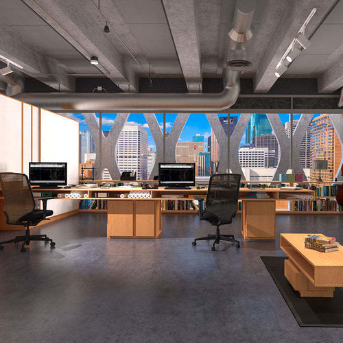 Controsoffitto in fibra minerale - ACOUSTAFFIX&reg; - Armstrong ceilings - USA - in pannelli / per ingresso / da interno
