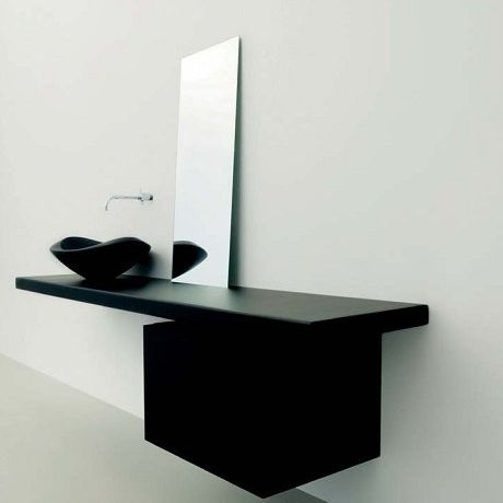 Specchio da bagno a muro - BASIC - Rapsel International Srl - contemporaneo / rettangolare