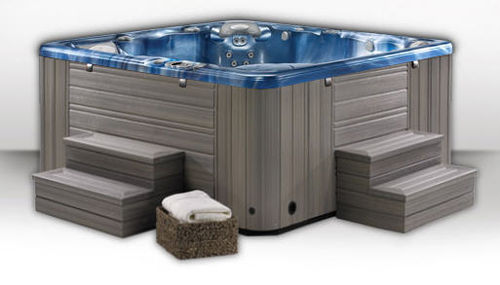 Spa fuoriterra - TAHITIAN® - Caldera Spas - quadrata / 6 posti / per uso residenziale