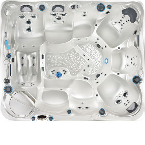 Spa fuoriterra - CANTABRIA® - Caldera Spas - quadrata / 8 posti / per uso residenziale