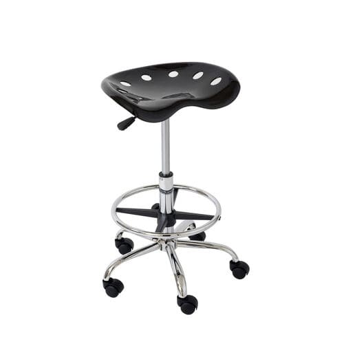 Sgabello operativo contemporaneo - TRACTOR HRP - ALFI BIEFFE - in plastica / con supporto in alluminio / con base a stella