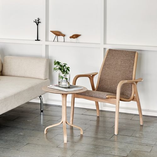 Poltrona design scandinavo - LAMINETT - Swedese Möbler - in pelle / in tessuto / in pelle di pecora