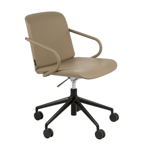 Sedia contemporanea - AMSTELLE - Swedese Möbler - da interno / in tessuto / in pelle