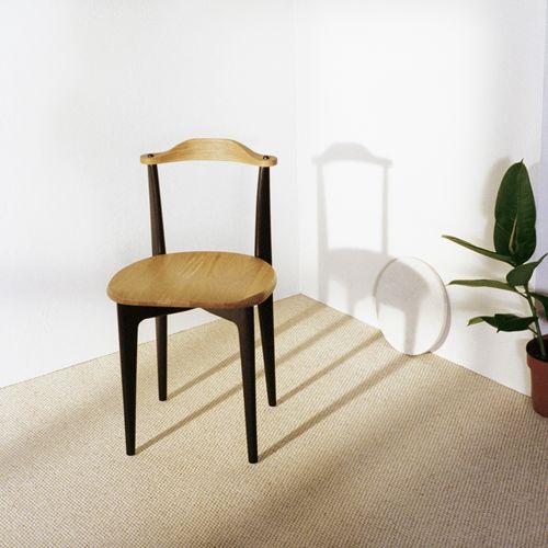 Sedia design scandinavo - THEMA - Swedese Möbler - da interno / in rovere / in noce