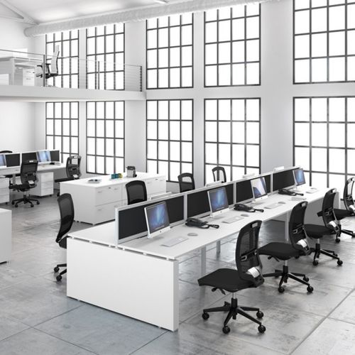 Scrivania per open space - ASTRO  - Buronomic - da terra / da 2-4 persone / da 4-8 persone