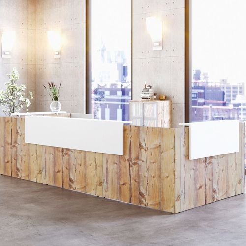 Banco reception in legno - FIFTY-FULL  - Buronomic