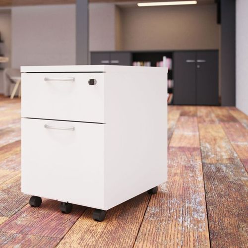 Cassettiera per ufficio in metallo - COMFORT - Buronomic - in melaminico / 3 cassetti / 2 cassetti