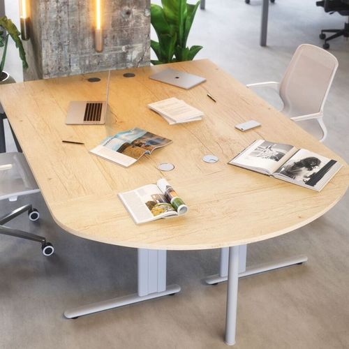 Scrivania per open space - EXTENSIONS - Buronomic - da terra / da 2-4 persone / contemporanea