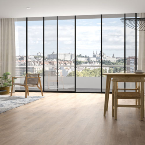 Pavimento laminato in HDF - PUREFLOOR - FINSA - aspetto legno / per uso residenziale / contract