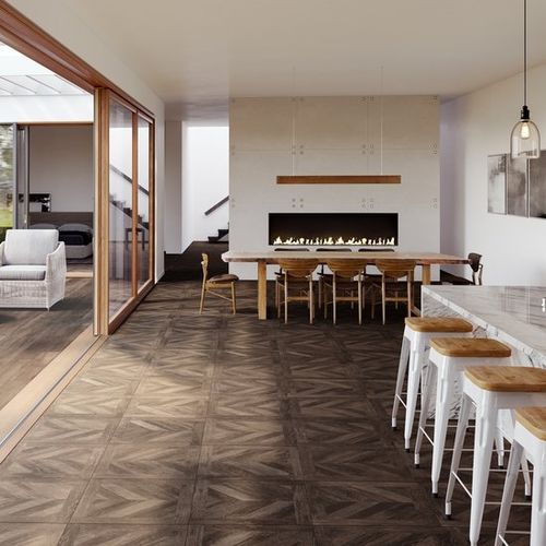 Piastrella in porcellana - GALLOWAY - JOHNSON TILES - levigata / da interno / da sala