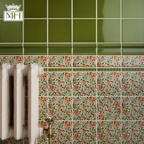 Piastrella in ceramica - ABSOLUTE : MINTON HOLLINS CLASSICAL - JOHNSON TILES - lucida / da interno / da pavimento