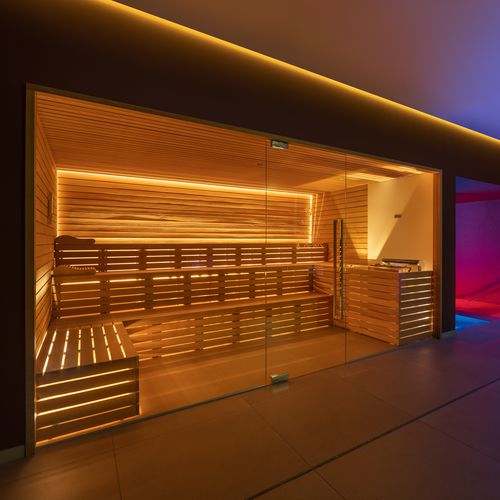 Sauna finlandese - Myrtha Pools - per centro benessere / per hotel / in legno