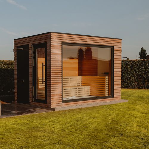 Sauna finlandese - YouForest - Myrtha Pools - per uso residenziale / per centro benessere / per spa