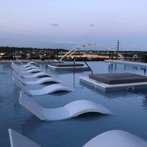 Piscina su misura - Relax - Myrtha Pools - modulare / antiscivolo / idromassaggio