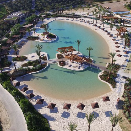 Piscina su misura - Lagoon - Myrtha Pools - modulare / antiscivolo / da esterno
