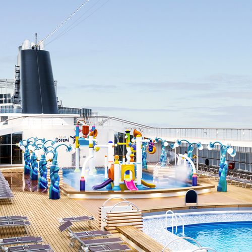 Piscina da esterno - Cruise ships water park - Myrtha Pools - per parco acquatico / per parco giochi / interrata