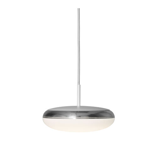 Lampada a sospensione - SILVERBACK Ø295 - Louis Poulsen - in alluminio / in acciaio / in PMMA