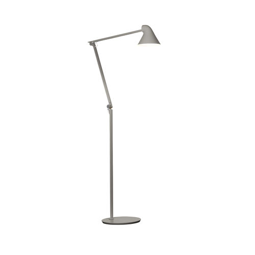 Lampada da terra - NJP - Louis Poulsen - in alluminio / in acciaio / contemporanea