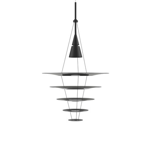 Lampada a sospensione - ENIGMA 545 - Louis Poulsen - in alluminio / in acciaio inossidabile / in alluminio spazzolato
