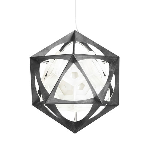 Lampada a sospensione - OE QUASI - Louis Poulsen - in alluminio / in policarbonato / contemporanea