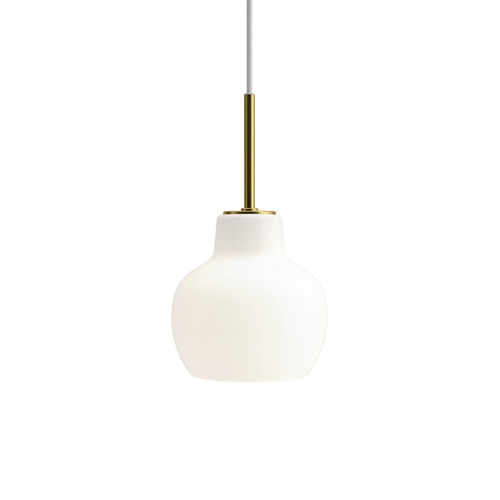 Lampada a sospensione - VL RING CROWN 1 - Louis Poulsen - in ottone lucidato / in vetro soffiato / contemporanea