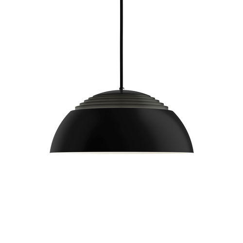 Lampada a sospensione - AJ Royal Ø370 designed - Louis Poulsen - in alluminio / in acciaio / in acrilico