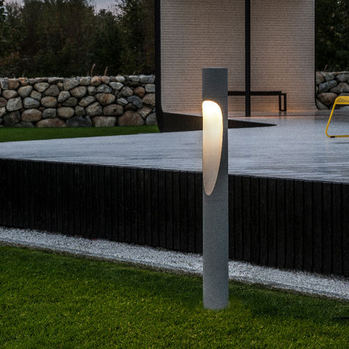 Lampioncino contemporaneo - FLINDT - Louis Poulsen - in ghisa di alluminio / LED / IP65