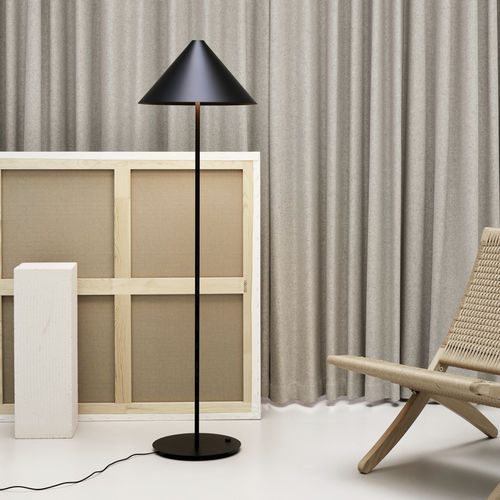 Lampada da terra - Keglen - Louis Poulsen - in alluminio / contemporanea / con cavo