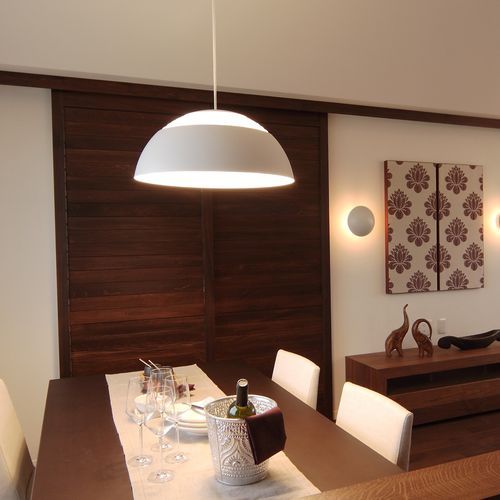 Lampada a sospensione - AJ ROYAL Ø370 - Louis Poulsen - in alluminio / in acciaio / in acrilico