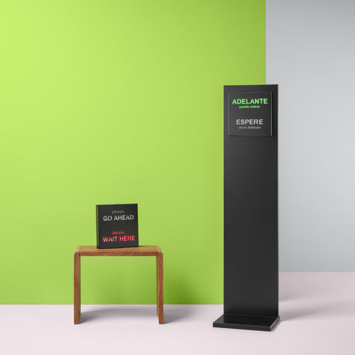 Totem di segnalazione - EP/TCA, EP/SCA - PLANNING SISPLAMO - LED / elettronico