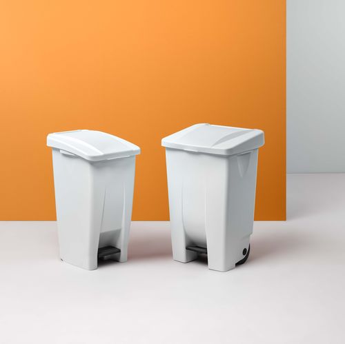 Portarifiuti pubblico - 6300 - PLANNING SISPLAMO - da appoggio / in plastica / a pedale