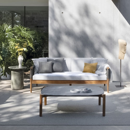 Divano contemporaneo - LODGE 2.0 - Atmosphera - da esterno / in tessuto / in corda
