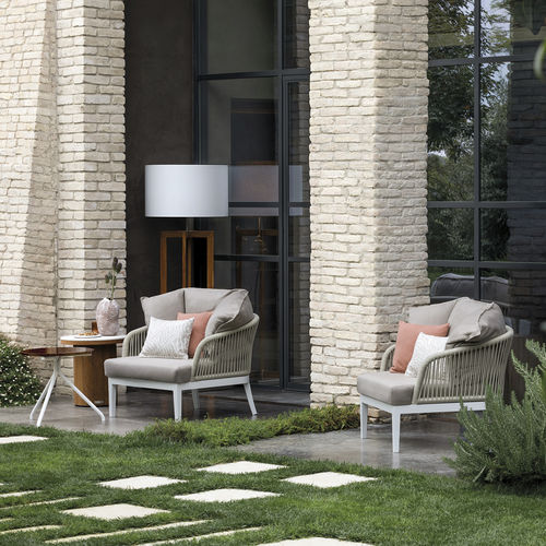 Poltrona contemporanea - DREAM 2.0 - Atmosphera - in tessuto / in alluminio / in fibre sintetiche