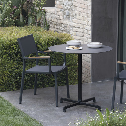Sedia contemporanea - SUNNY - Atmosphera - da esterno / in Textilene® / in teak
