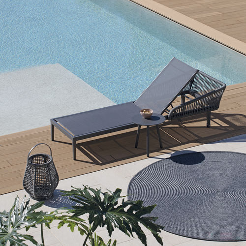 Lettino prendisole contemporaneo - DREAM 2.0 - Atmosphera - in Textilene® / in acrilico / in corda