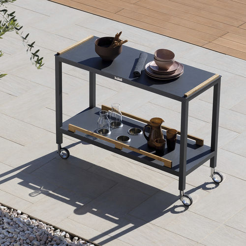 Carrello di servizio - FLAIR - Atmosphera - contract / per ristorante / in acciaio