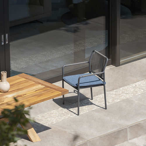 Sedia contemporanea - Air - Atmosphera - da esterno / in tessuto / in corda
