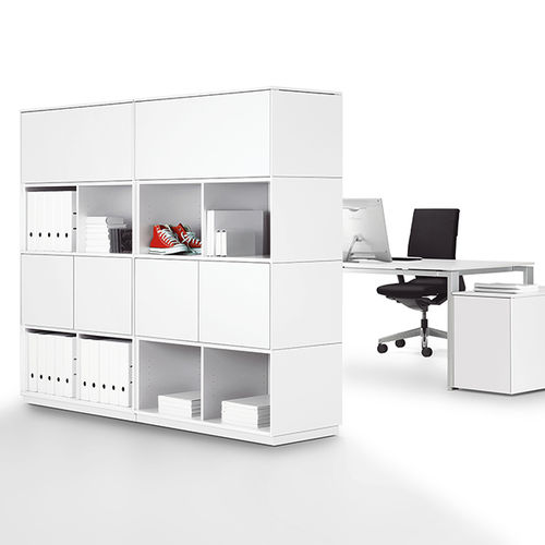 Libreria modulare - WINEA MATRIX - WINI Büromöbel Georg Schmidt GmbH & Co. KG - alta / bassa / design minimalista